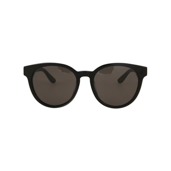 Saint Laurent Round-Frame Acetate Sunglasses Black Womens - Picture 1 of 6